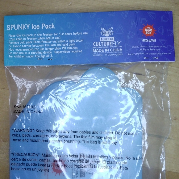 The Nick Box Summer 2020 Rocko's Modern Life- Spunky Ice Pack - Picture 5 of 5